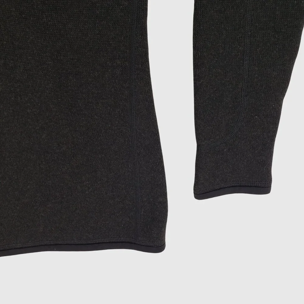 Patagonia Better Sweater 1/4 Zip Pullover Black Women's XS - Picture 4 of 9